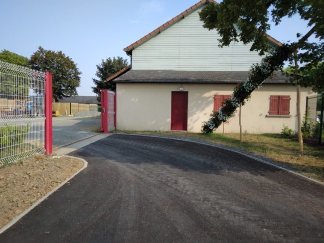 Entrée atelier communal